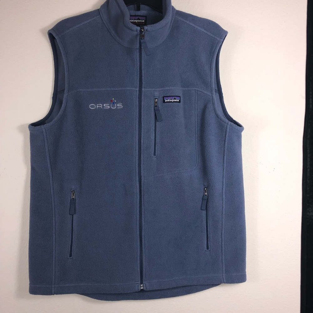 Patagonia men’s zip up vest,
